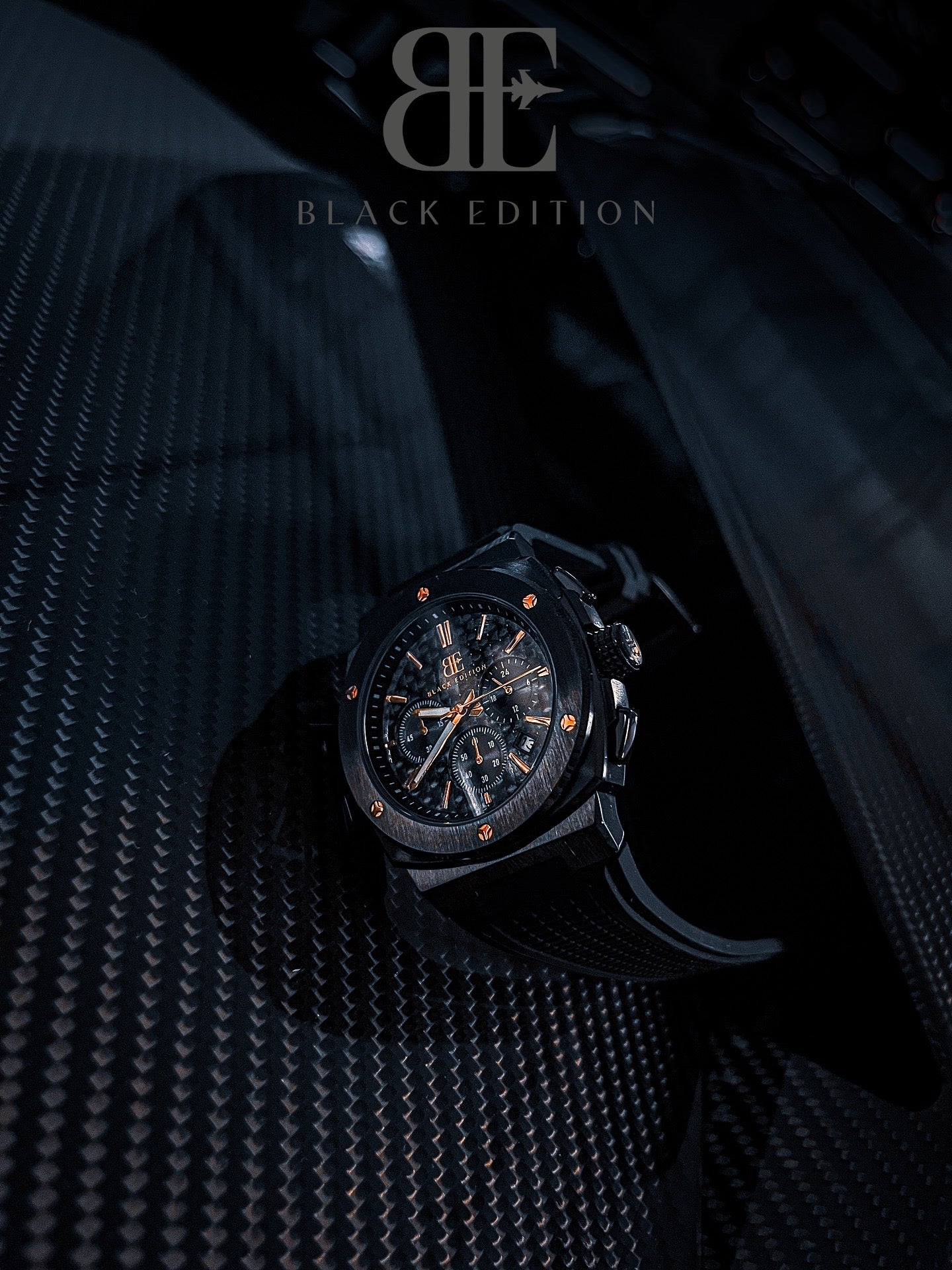 Carbon fiber edition watch